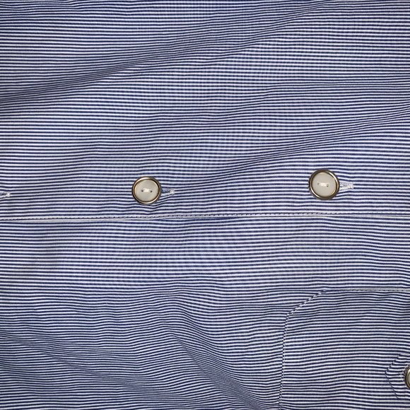 Alia striped buttonup blouse - Picture 2 of 3